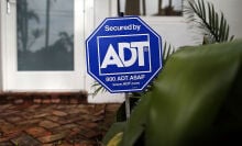 ADT sign in yard