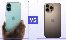 iPhone 16 vs. iPhone 16 Pro visual for face-off template