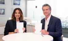 Actress Demi Lovato and California governor Gavin Newsom usher in new protections for underage online performers.