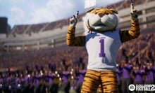 LSU mascot in EA College Football 25