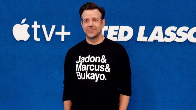 'Ted Lasso' star Jason Sudeikis shows support for England footballers after racist abuse