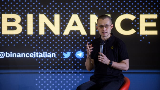 Binance and its now former CEO Changpeng Zhao