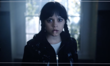 Jenna Ortega as Wednesday Addams.